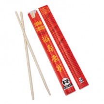 Bamboo Chop Sticks, 9", Natural, 1000/Carton