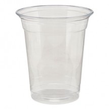 Dixie Clear Plastic PETE Cold Cups 12 oz., 500/Carton