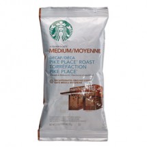 Starbucks Coffee, Pike Place Decaf, 2.5 oz. Packet, 18/Box