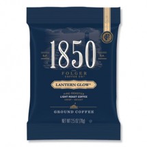 1850 Coffee Fraction Packs, Lantern Glow, Light Roast, 2.5 oz. Pack, 24 Packs/Carton