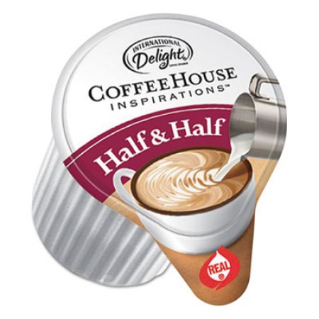 Coffee House Inspirations Half & Half,  0.38 oz, 180/Carton