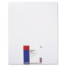 Cold Press Bright Fine Art Paper, 21 mil, 17 x 22, Textured Matte White, 25/Pack