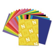 Color Cardstock, 65lb, 8.5 x 11, Stardust White, 250/Pack
