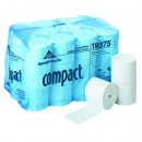 Compact Coreless 2-Ply Bath Tissue, 1500 Sheets/Roll, 18 Rolls/Carton