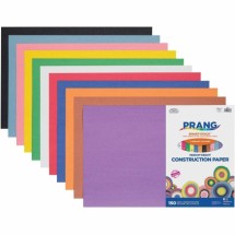 Construction Paper Smart-Stack, 58 Lb., 12 x 18, Assorted, 150/Pack