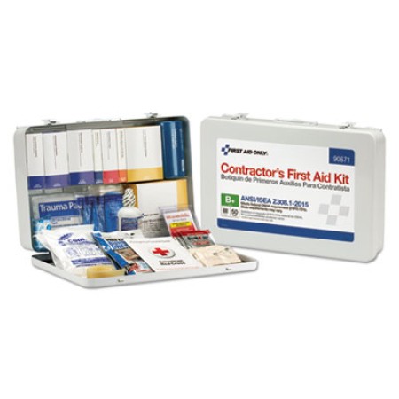 Contractor ANSI Class B First Aid Kit for 50 People, 254 Pieces