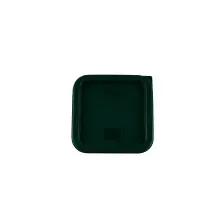 CAC China F Q-24CV-G Green Cover for Square Food Storage Container 2 Qt. & 4 Qt.