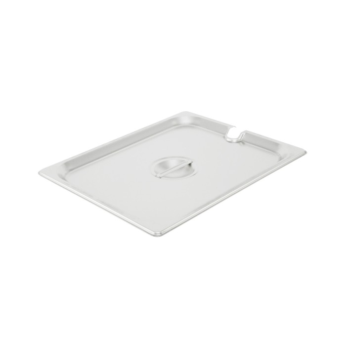 CAC China SPCN-H Steam Pan Cover Notched 1/2 Size