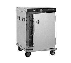 CresCor H339SSUA8C Mobile Half Height Stainless Steel Heated Cabinet, Universal Slides