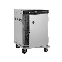 CresCor H339SSUA8C Mobile Half Height Stainless Steel Heated Cabinet, Universal Slides