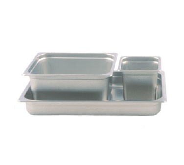 Crestware 5006P Saf-T-Stak Full Size Perforated Steam Table Pan 6" Deep
