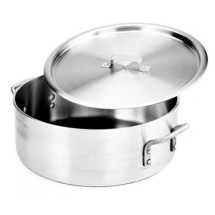 Crestware BZR20 Extra Heavy Weight Aluminum Brazier with Cover 20 Qt.