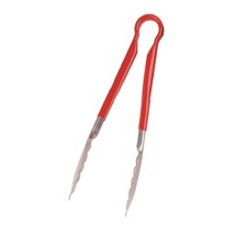 Crestware CG12R Red Grip Tongs 12&quot;