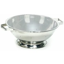 Crestware COL13 Stainless Steel Footed Colander 13 Qt.