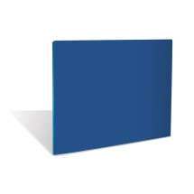 Crestware PCB1520B Polyethylene Blue Cutting Board 15&quot; x 20&quot;