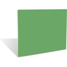 Crestware PCB1520G Polyethylene Green Cutting Board 15&quot; x 20&quot;