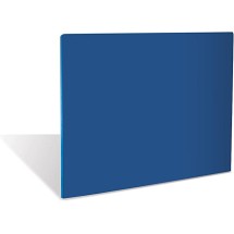 Crestware PCB1824B Polyethylene Blue Cutting Board 18&quot; x 24&quot;