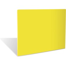 Crestware PCB1824Y Polyethylene Yellow Cutting Board 18&quot; x 24&quot;