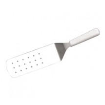 Crestware PHT103P Perforated Turner with Plastic Handle 10&quot; x 3&quot;