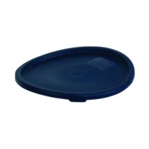 Crestware RCCL1218 Blue Lid For 12 & 18 Qt. Clear Round Containers