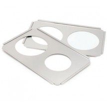 Crestware SAP8 Stainless Steel Adapter Plate (2) 8-1/2&quot;