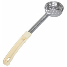 Crestware SPO3P Perforated Portion Control Spoon, Ivory Handle 3 oz.