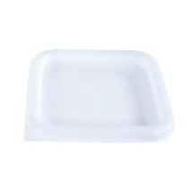 Crestware SQWL24 White Lid For 2 & 4 Qt. White Square Containers