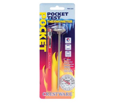 Crestware TRM220C Dial Pocket Thermometer 0°F - 220°F