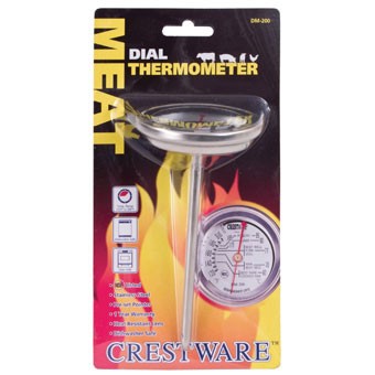 Crestware TRMDM200 Dial Meat Thermometer