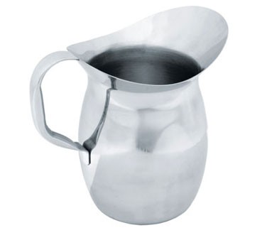 Crestware WBP2 Stainless Steel Bell Pitcher 2 Qt.