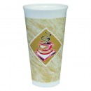 Dart Cafe G Foam Cup 20 oz. - 500 pcs