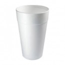 Dart White Foam Hot/Cold Drink Cups, 32 oz. - 500 pcs