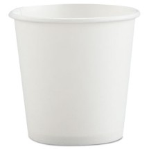 Dart Polycoated Hot Paper Cups, White 4  oz. - 1000 pcs