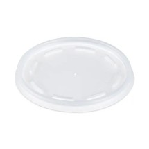 Dart Vented Plastic Lids, Fits 12 - 24 oz Foam Cups, Translucent - 1000 pcs