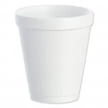 Dart White Foam Hot/Cold Drink Cups, 8 oz. - 1000 pcs