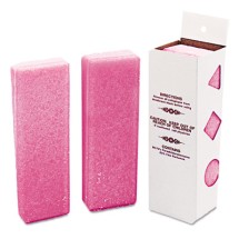 Deodorizing Para Wall Blocks, 2 4 oz., Pink, Cherry, 6/Box