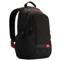 Diamond 14" Backpack, 6.3" x 13.4" x 17.3", Black
