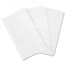 White 2-Ply Dinner Napkin, 15" x 17", 3000/Carton