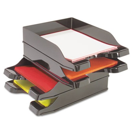 Docutray Multi-Directional Stacking Tray Set, 2 Sections, Letter to Legal Size Files, 10.13