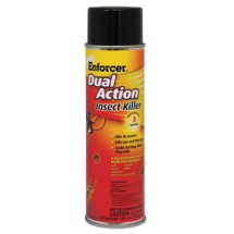 Dual Action Insect Killer, For Flying/Crawling Insects, 17oz Aerosol, 12/Carton