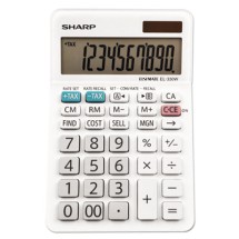EL-330WB Desktop Calculator, 10-Digit LCD