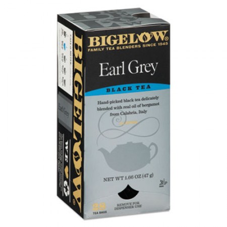 Bigelow Earl Grey Black Tea, 28/Box