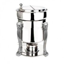 Eastern Tabletop 3107LH-SS Lion Head Stainless Steel Marmite with Hinged Lid 7 Qt.