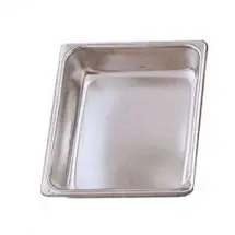 Eastern Tabletop 3202FP Stainless Steel Half Size Chafer Food Pan 4 Qt.