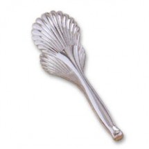Eastern Tabletop 9551 Stainless Steel Bread Tong with Shell Design 10&quot;