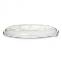 Eco-Products 100% Recycled Content 16&quot; Pizza Tray Lids, Clear, 50 Trays/Carton
