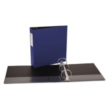 Economy Non-View Binder with Round Rings, 3 Rings, 3" Capacity, 11 x 8.5, Blue