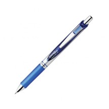 EnerGel RTX Retractable Gel Pen, Medium 0.7mm, Blue Ink, Blue/Gray Barrel
