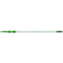 Opti-Loc Aluminum Extension Pole, 30 ft. Three Sections, Green/Silver