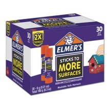 Extra-Strength School Glue Sticks, 0.21 oz., Dries Clear, 60/Pack